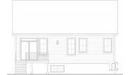 Vignette rear elevation - 6126
