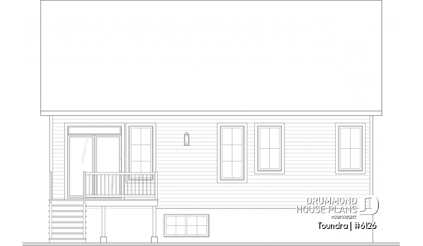 rear elevation - Toundra