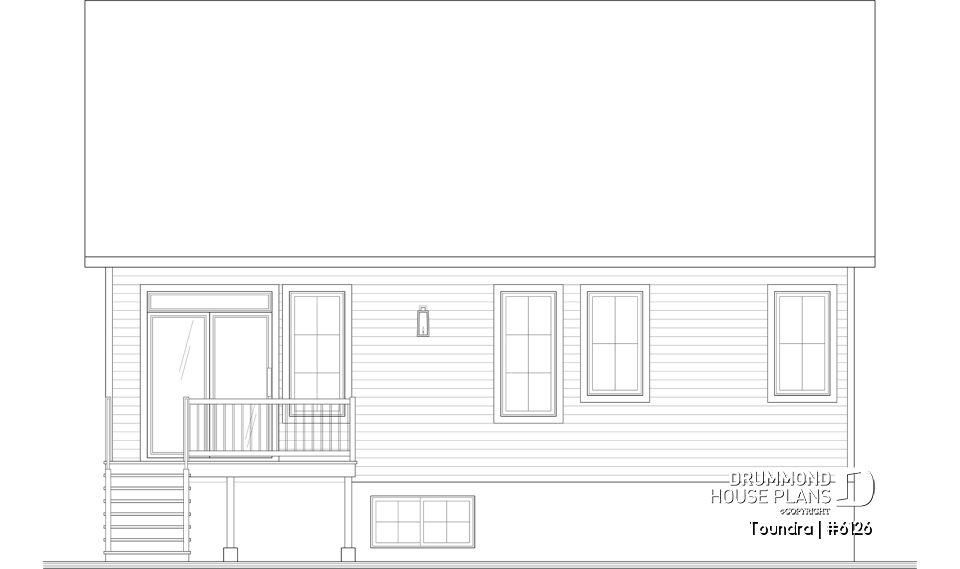 rear elevation - Toundra