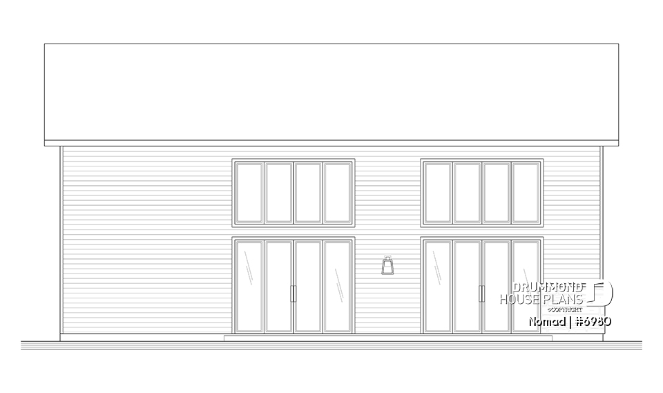rear elevation - Nomad