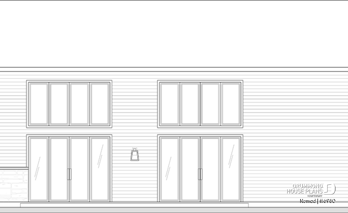 rear elevation - Nomad