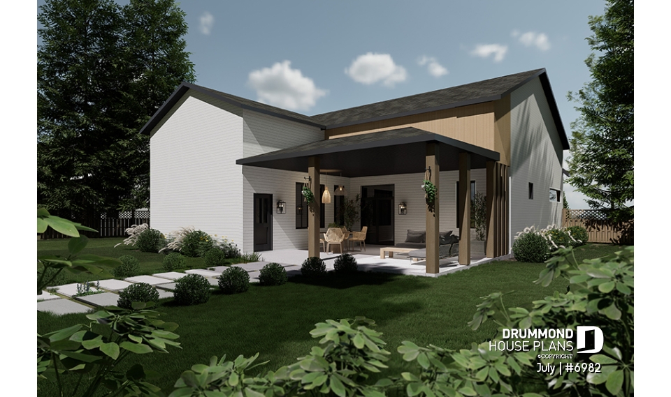 Rear view - BASE MODEL - July