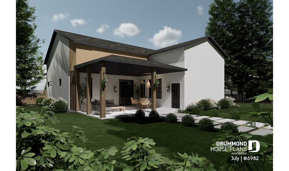 Rear view - BASE MODEL - July