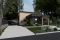 Color version 1 - Front - Small Modern house with 28'8'' x 18'8'' size VR garage and several floor layout options - Halte