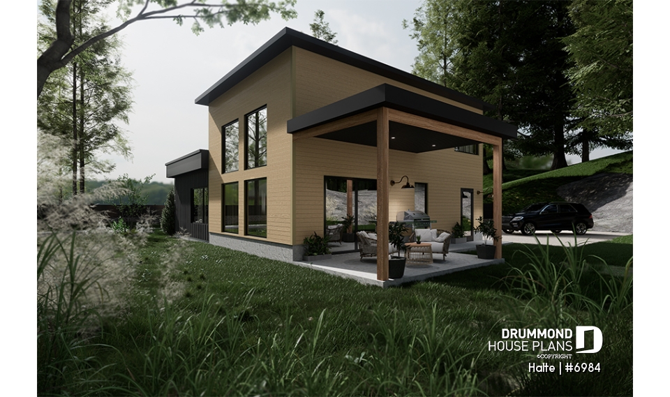 Color version 1 - Rear - Halte