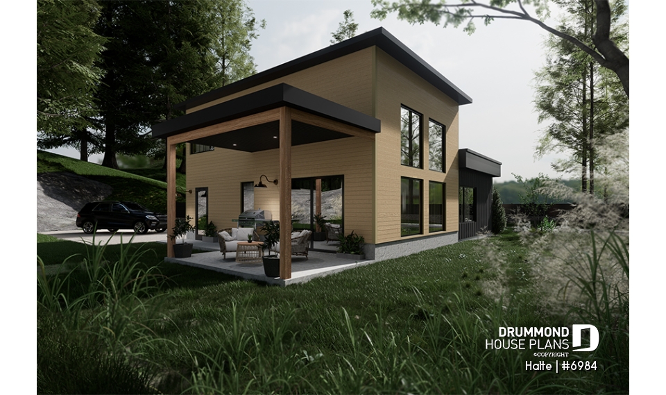 Color version 1 - Rear - Halte