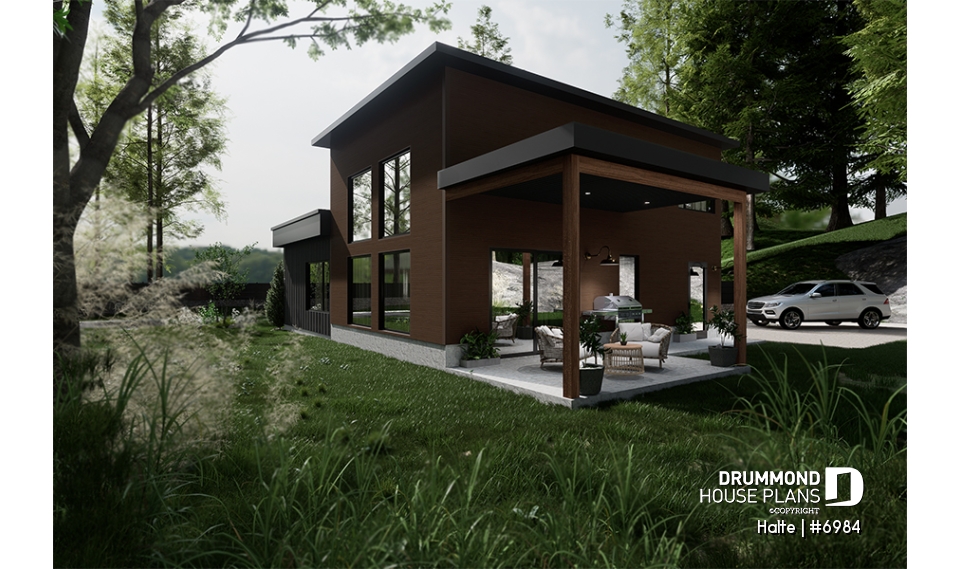 Color version 2 - Rear - Halte