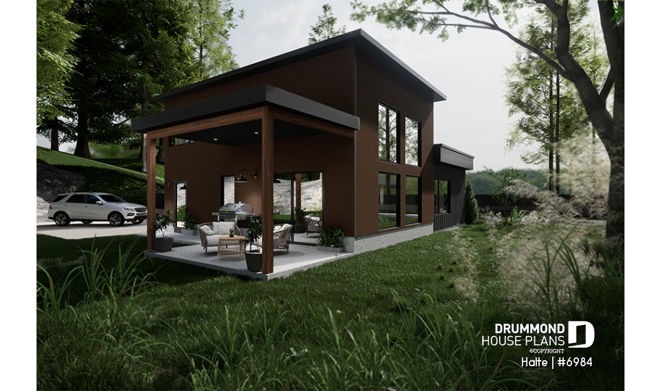 Color version 2 - Rear - Halte