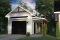 front - BASE MODEL - Modern farmhouse 320 sq.ft. garage plan with lean-to storage and floating slab, functional and versatile - Simsbury