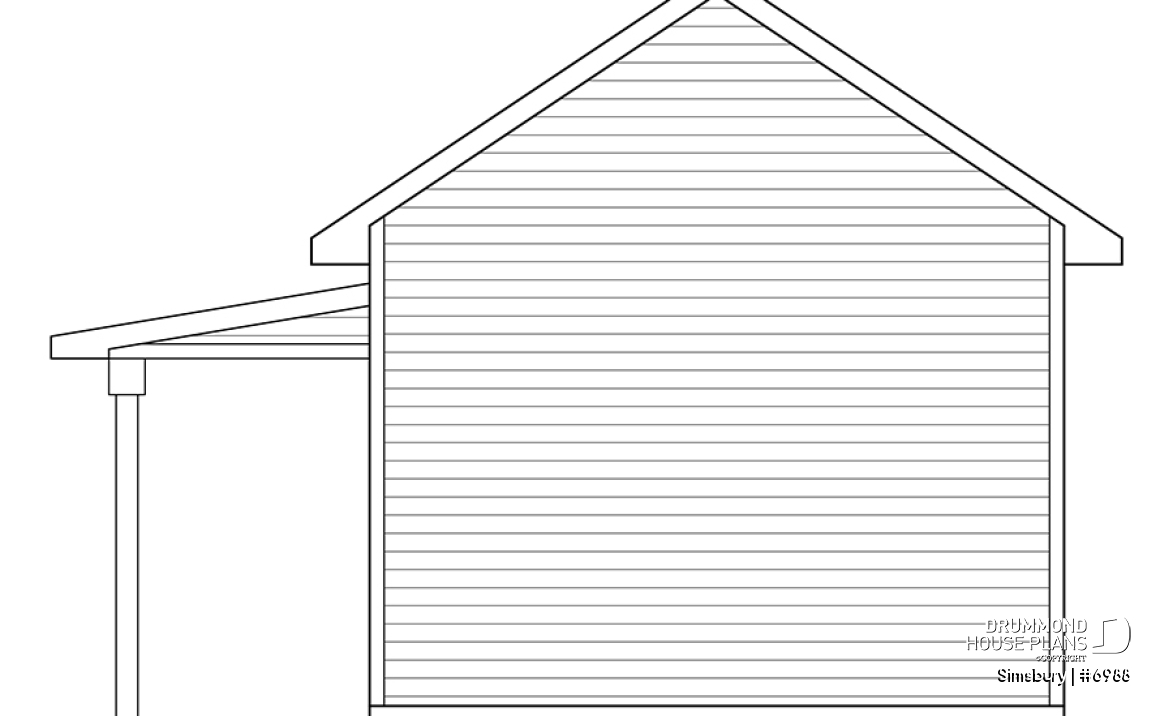 rear elevation - Simsbury