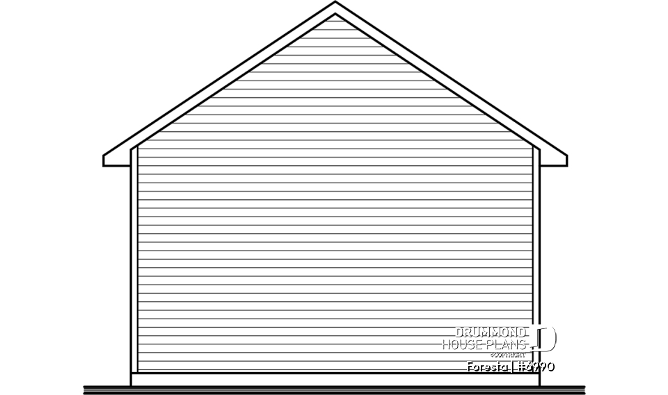 rear elevation - Foresta