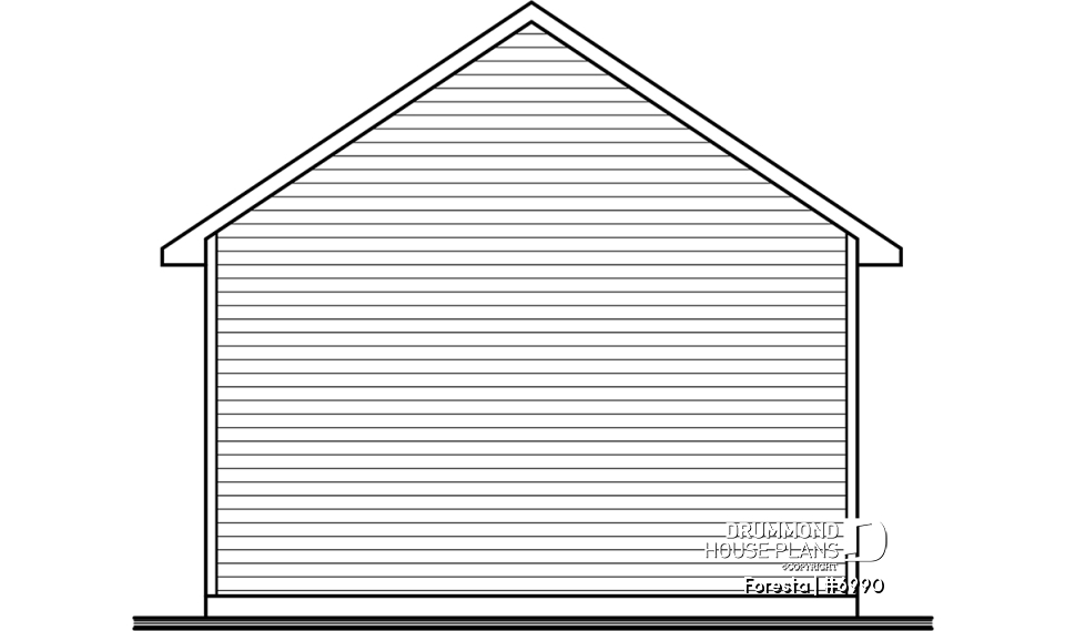 rear elevation - Foresta