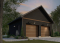 front - BASE MODEL - Double garage plan with 9' ceiling - Dalton
