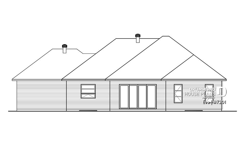 rear elevation - Eve