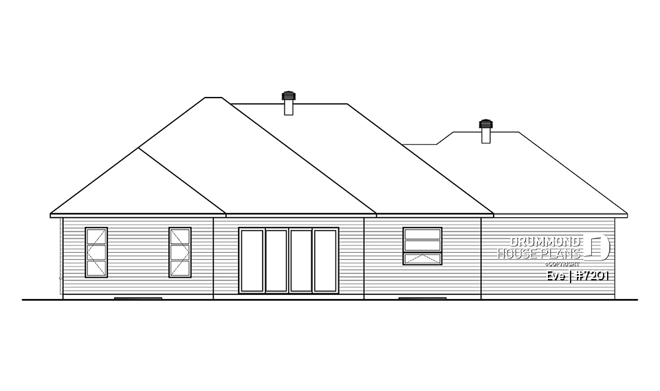 rear elevation - Eve