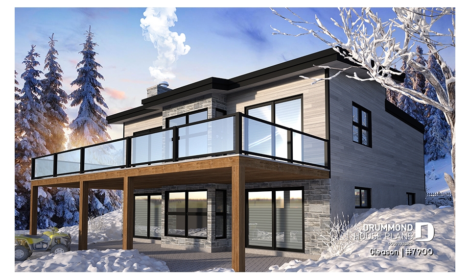 Rear view - BASE MODEL - Gleason