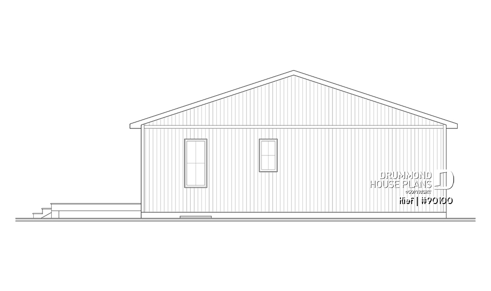 rear elevation - Kief