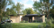 front - BASE MODEL - Eco-friendly tiny house plan with greenhouse and garage, one bedroom and open concept - PUR 2