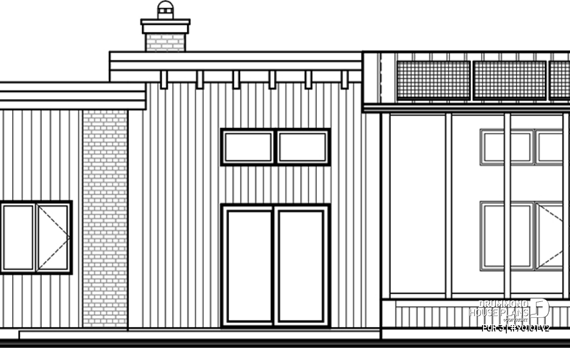 rear elevation - PUR 3