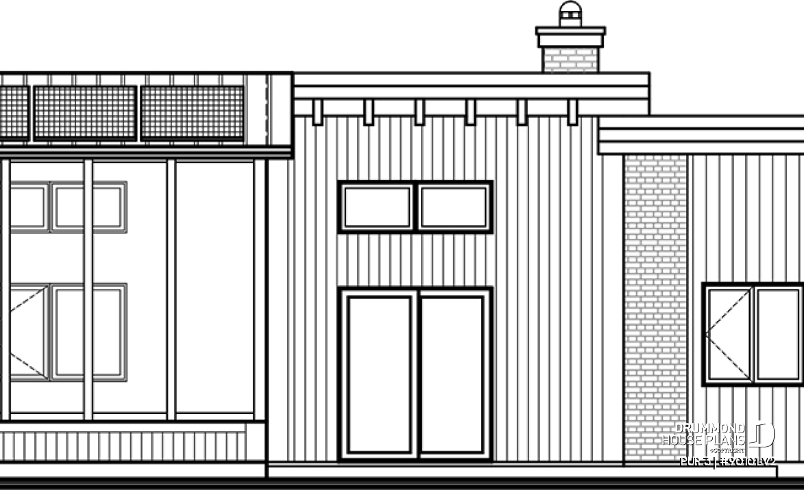 rear elevation - PUR 3