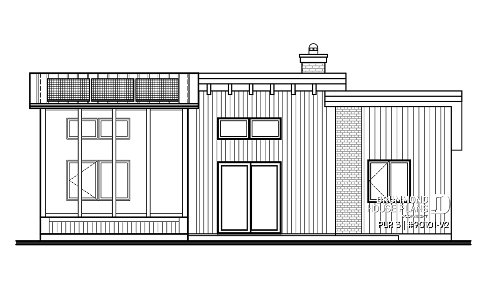 rear elevation - PUR 3