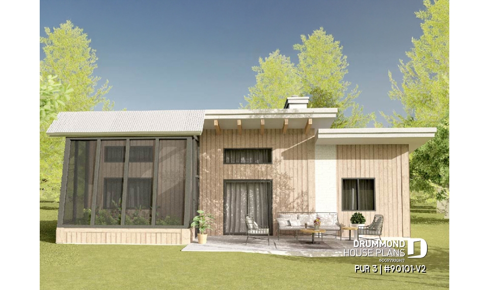 Rear view - BASE MODEL - PUR 3