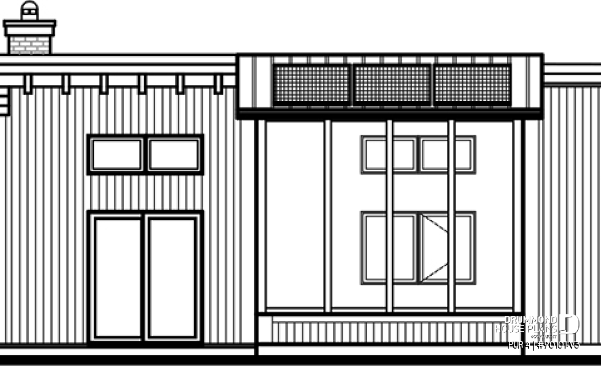 rear elevation - PUR 4