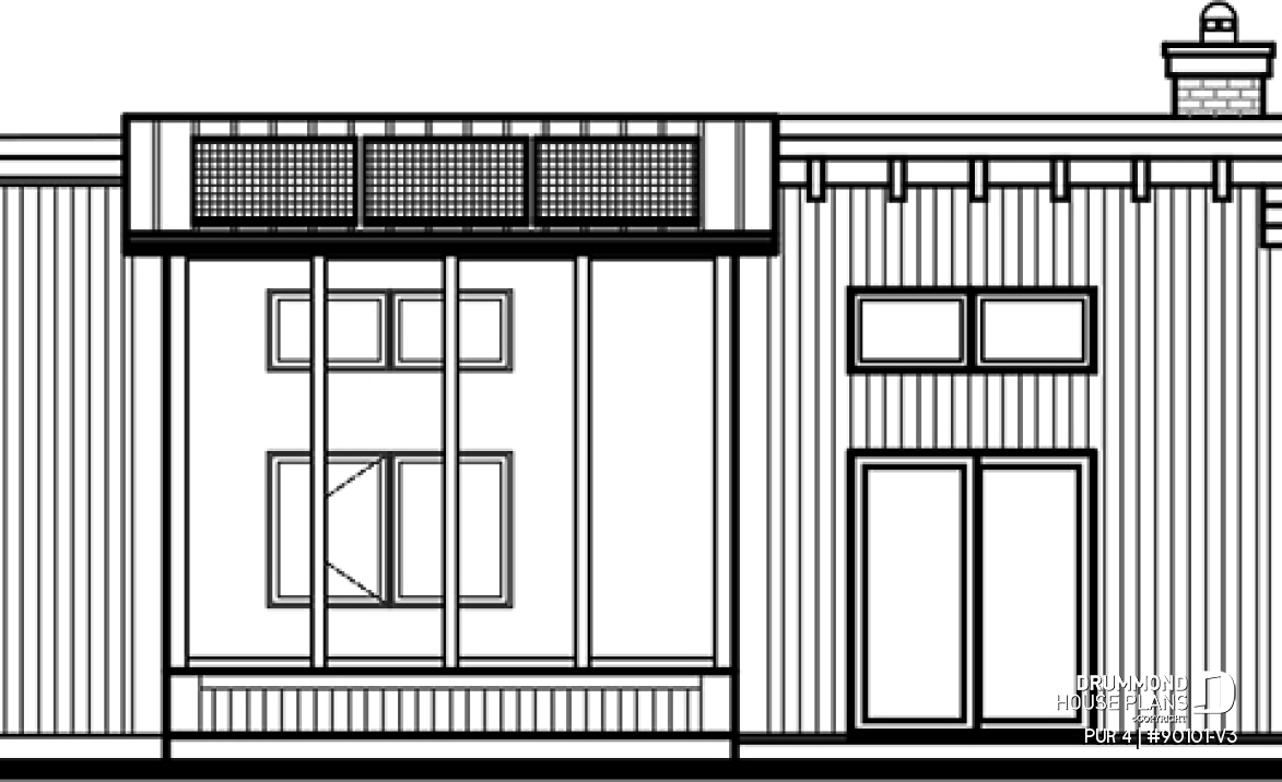 rear elevation - PUR 4