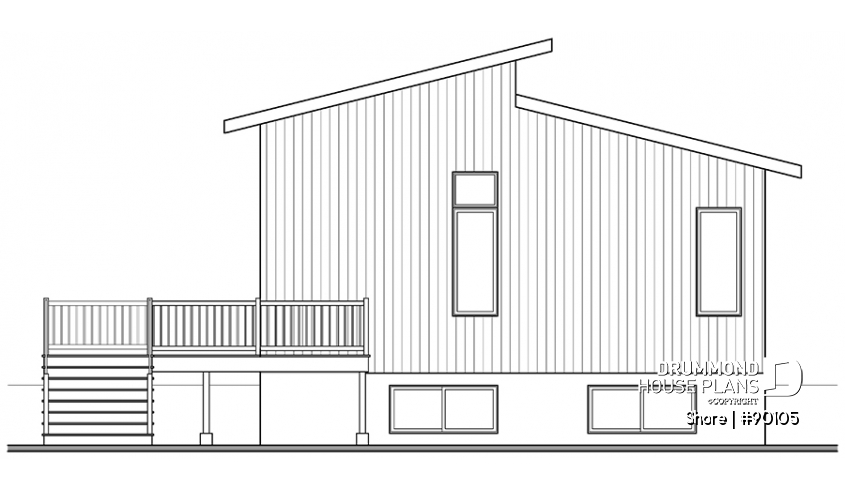 rear elevation - Shore