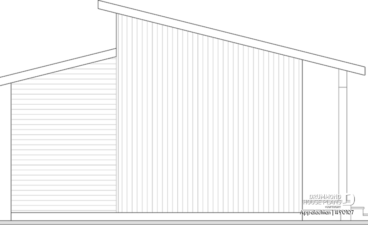 rear elevation - Appalachian