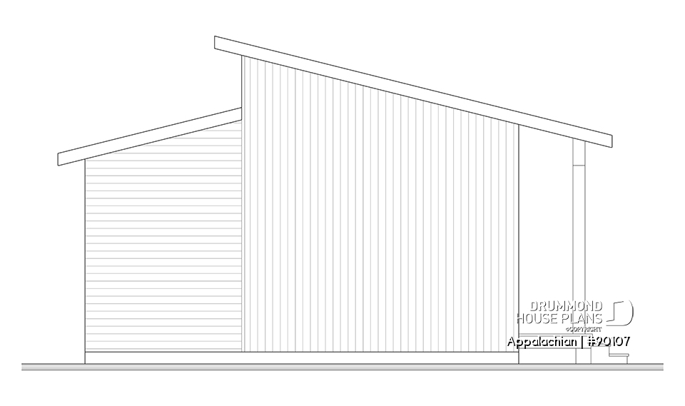 rear elevation - Appalachian