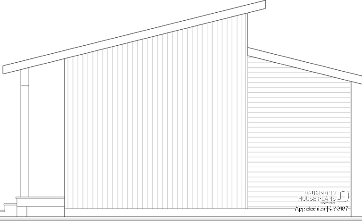 rear elevation - Appalachian