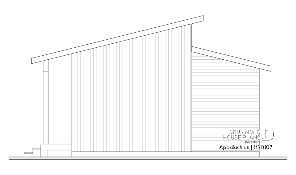 rear elevation - Appalachian