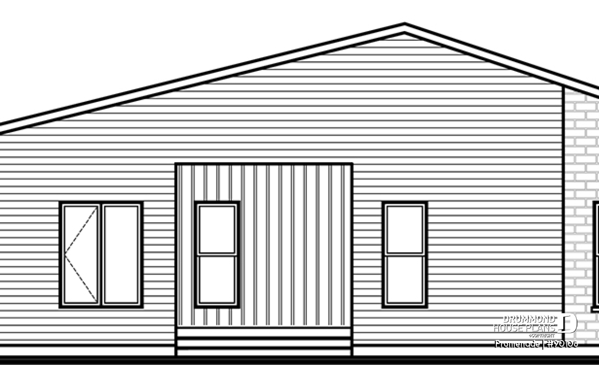 rear elevation - Promenade