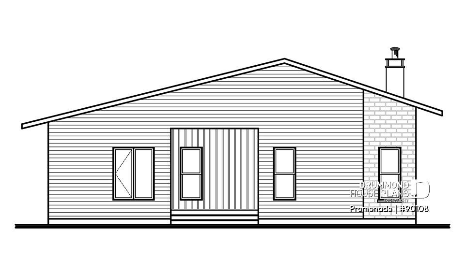 rear elevation - Promenade