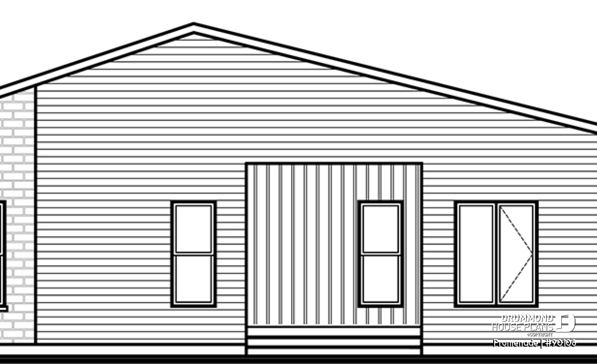 rear elevation - Promenade