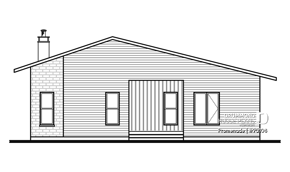 rear elevation - Promenade