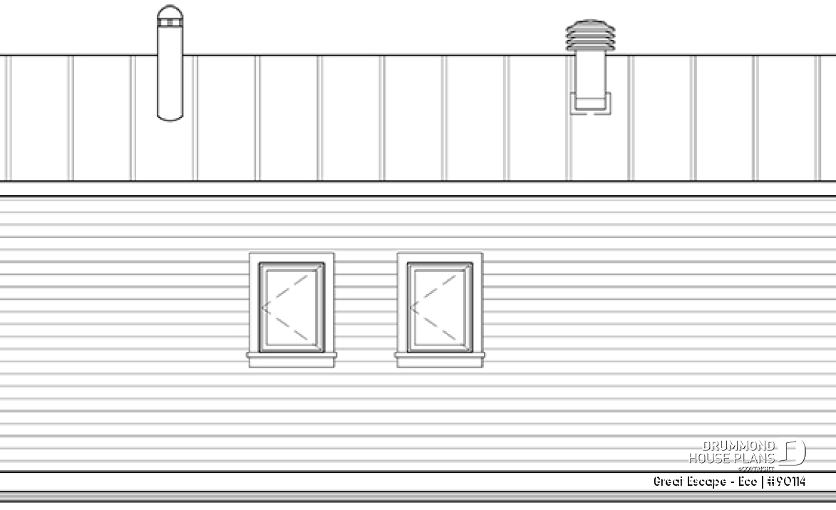 Rear view - BASE MODEL - Great Escape - Eco
