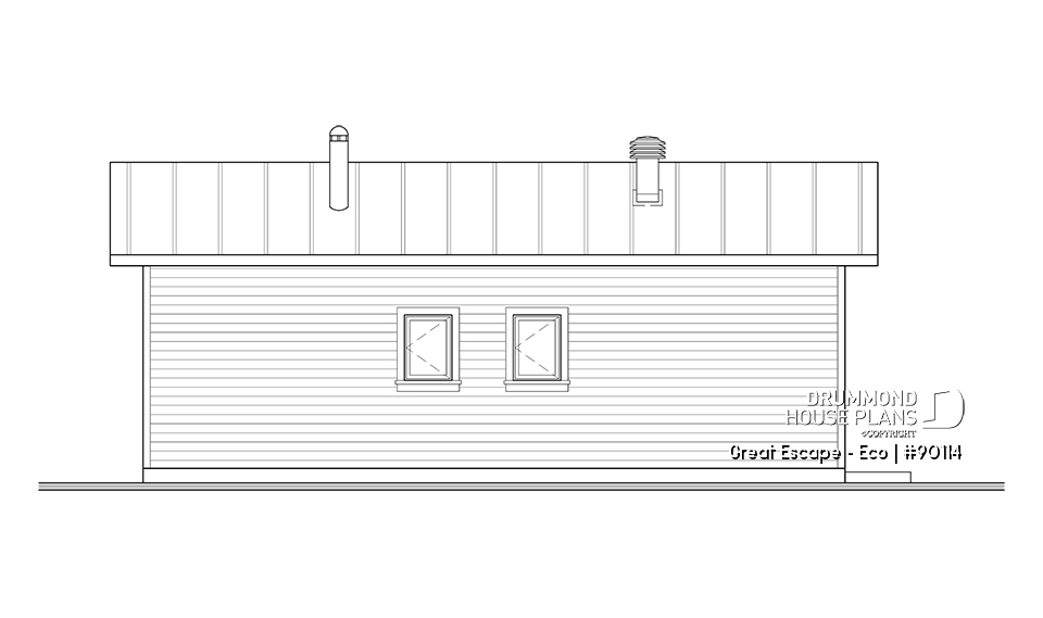 Rear view - BASE MODEL - Great Escape - Eco
