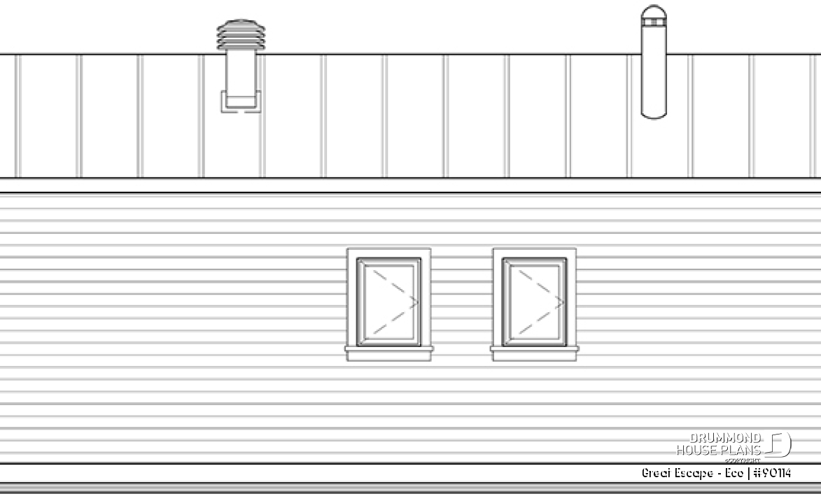 Rear view - BASE MODEL - Great Escape - Eco