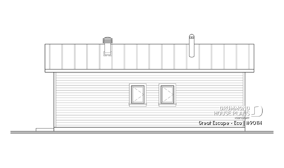 Rear view - BASE MODEL - Great Escape - Eco