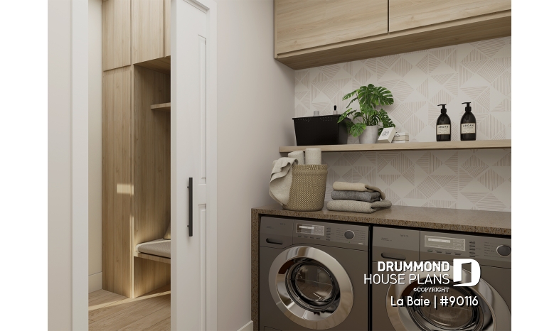 Photo Utility room/laundry room - La Baie