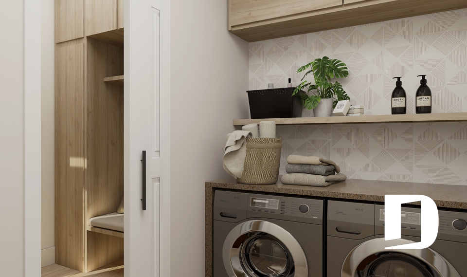 Photo Utility room/laundry room - La Baie
