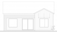 Vignette rear elevation - 90116