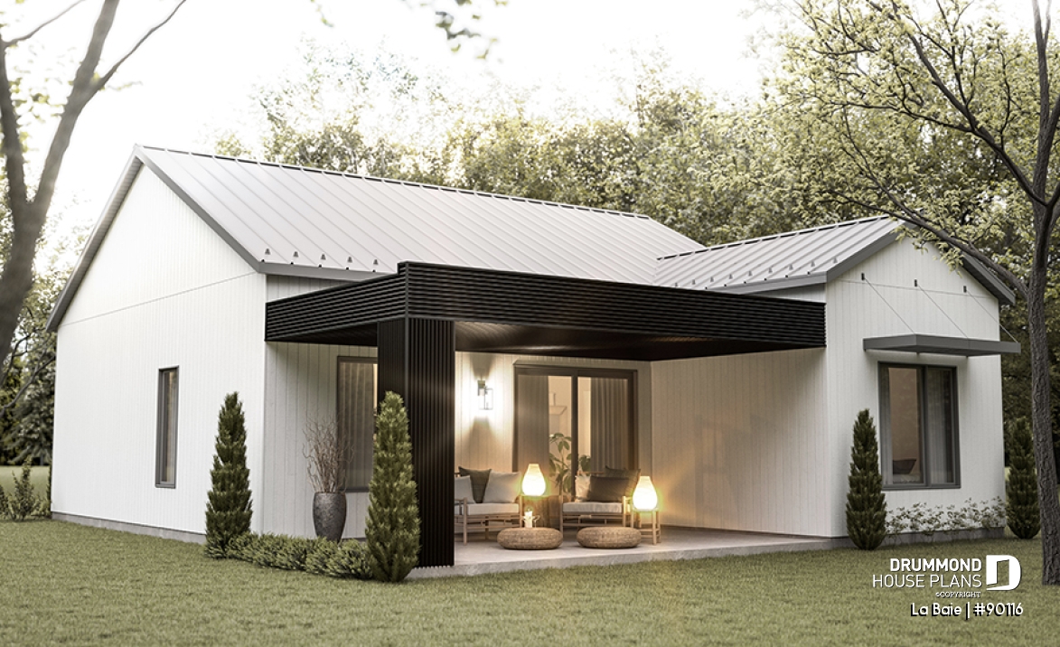 Rear view - BASE MODEL - La Baie