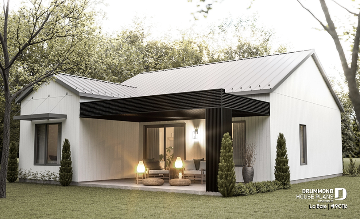 Rear view - BASE MODEL - La Baie