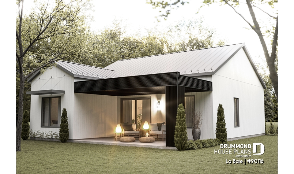 Rear view - BASE MODEL - La Baie