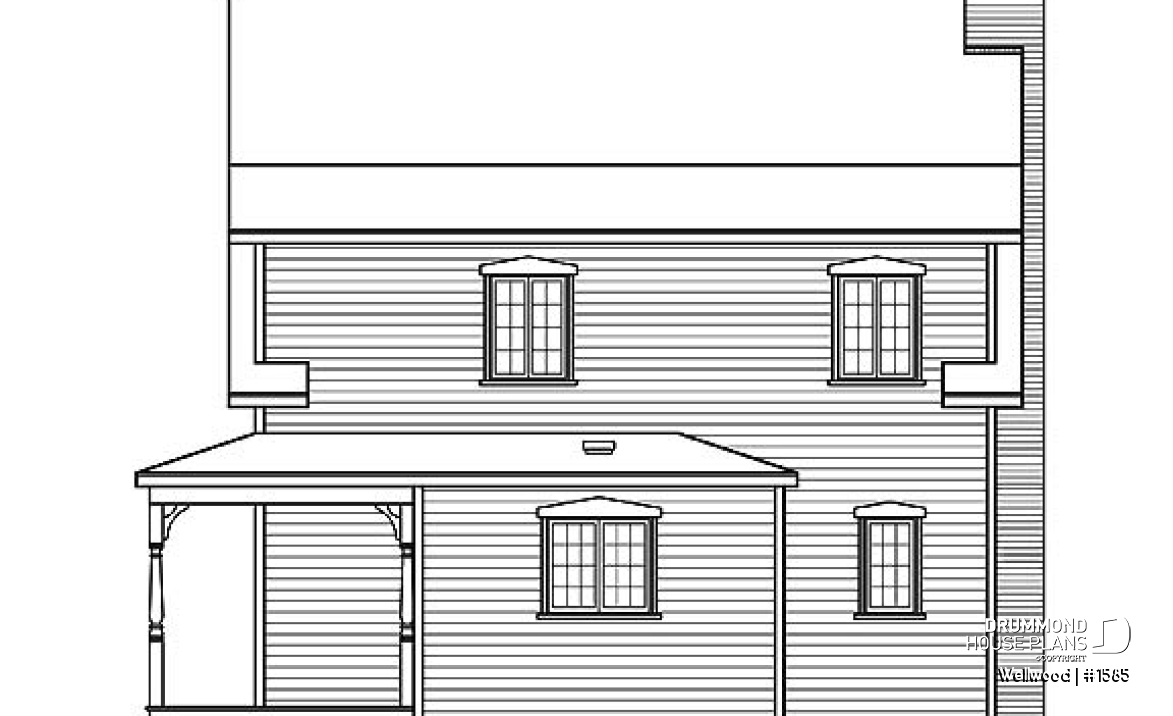 rear elevation - Wellwood