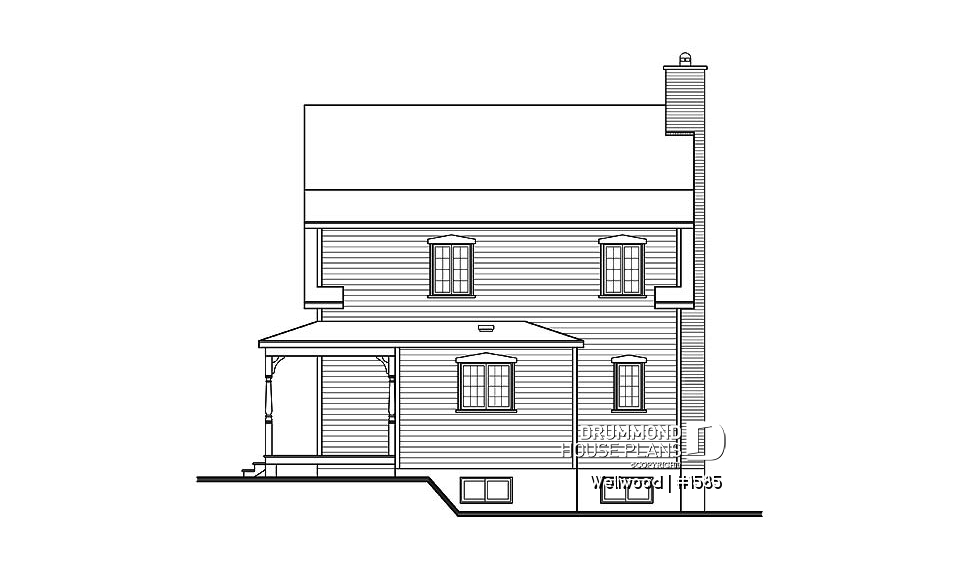 rear elevation - Wellwood