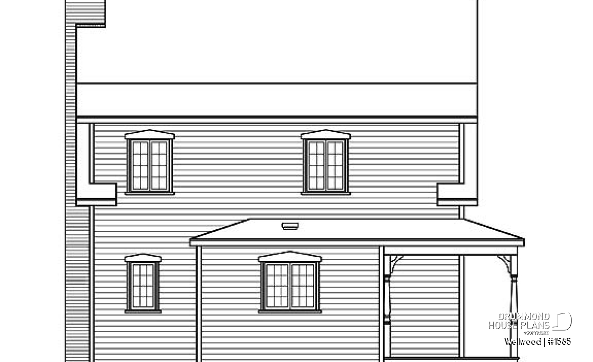 rear elevation - Wellwood